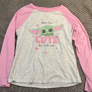 Star Wars Long Sleeve Shirt Size L